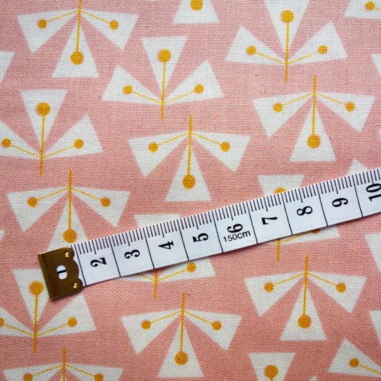 coton imprimé dashwood studio confetti motifs géométriques vintage