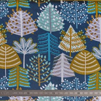 Tissu Snow Forest