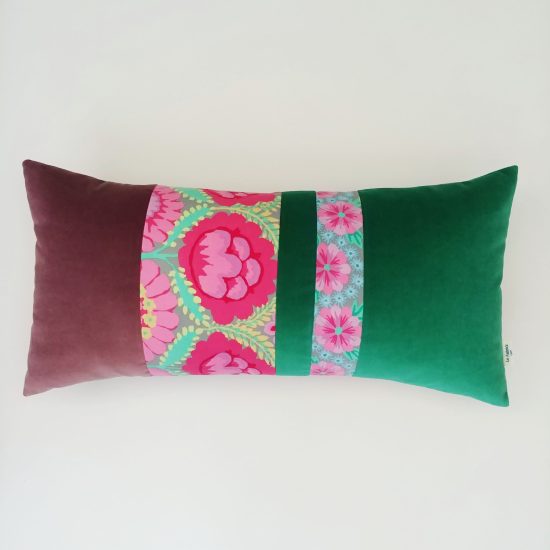 coussin createur tissu Kaffe Fassett