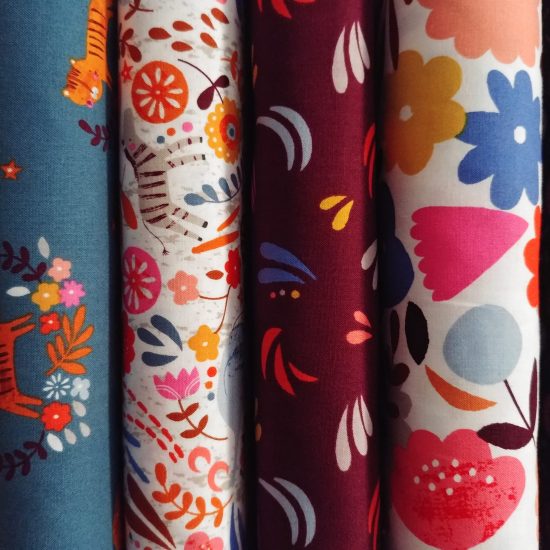 tissu imprimé dashwood studio meadow safari loisirs créatifs couture patchwork