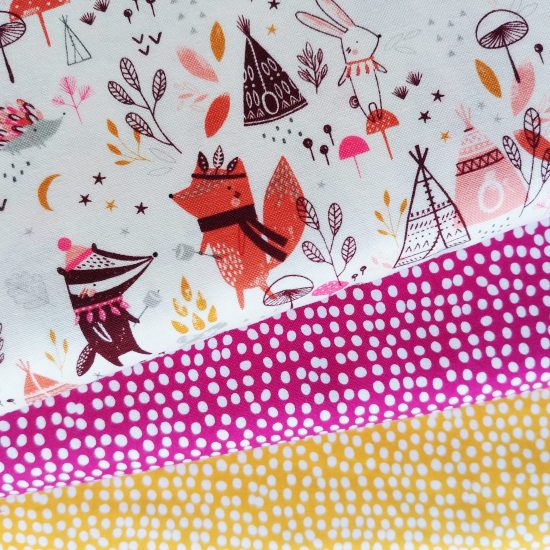 tissu imprimé dashwood studio under the stars loisirs créatifs couture patchwork