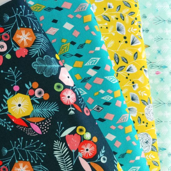 tissu imprimé dashwood studio flock loisirs créatifs couture patchwork