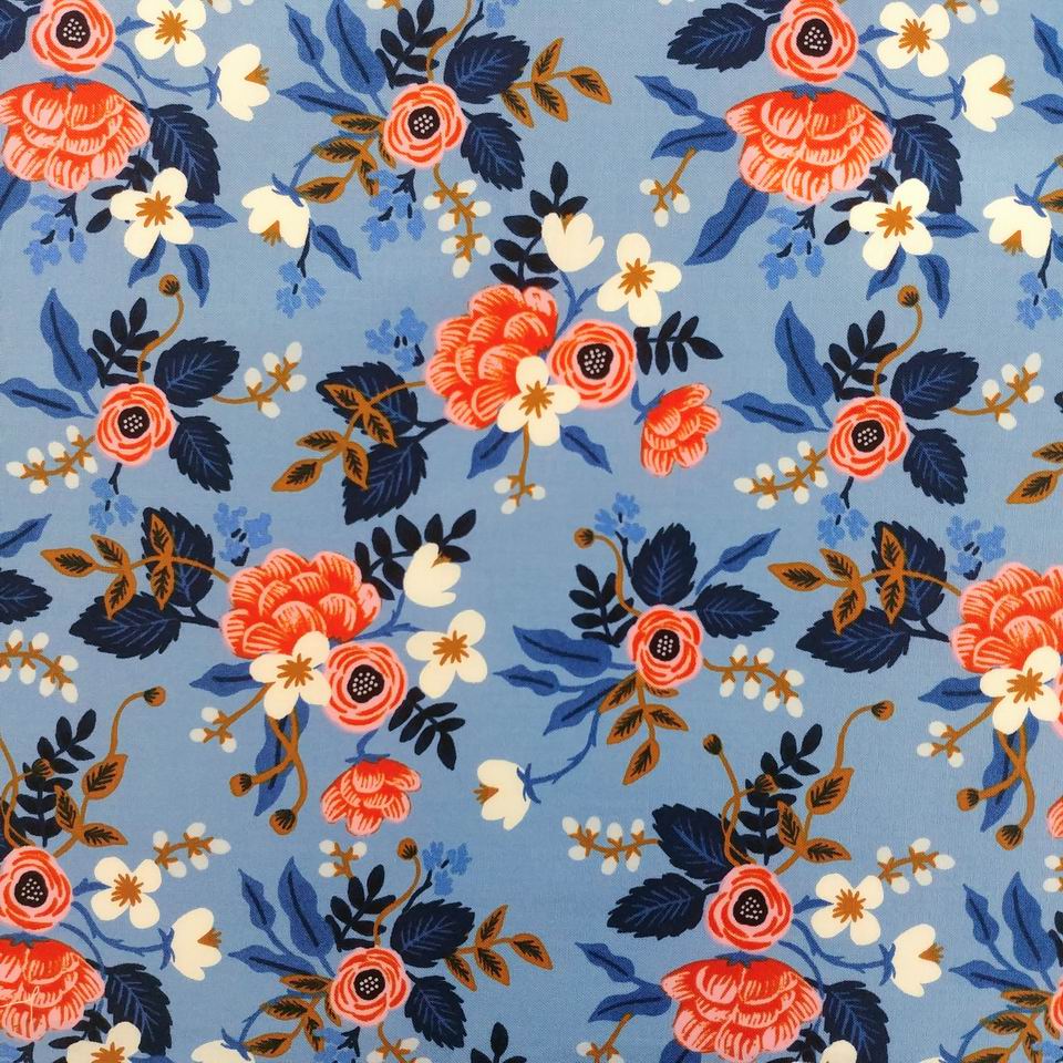Tissu coton canvas motif fleur Camont - Multicolore - Rifle Paper Vente  en ligne Couleur Multicolore