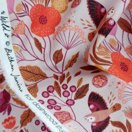 tissu imprimé wild Dashwood studio ideal pour la couture créative