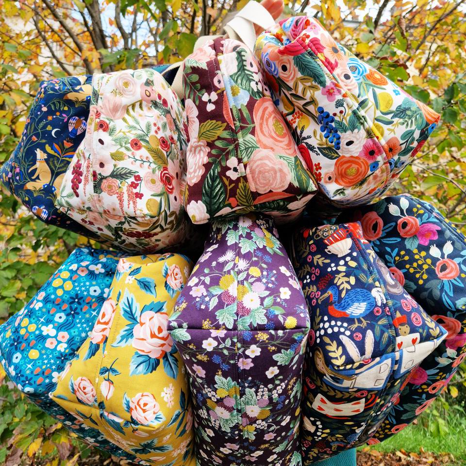 Resize of Sacs Clap Clap Ensemble3 Sacs à projet clap clap molletonnés en tissu imprimé dashwood studio et rifle paper co joyeux coloré léger joli et pratique