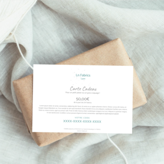 Carte cadeau LN Fabrics